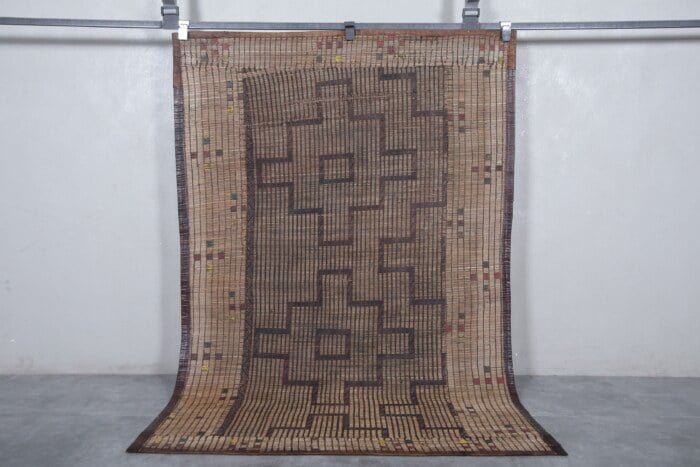 Tuareg rug 4.1 X 6.2 feet