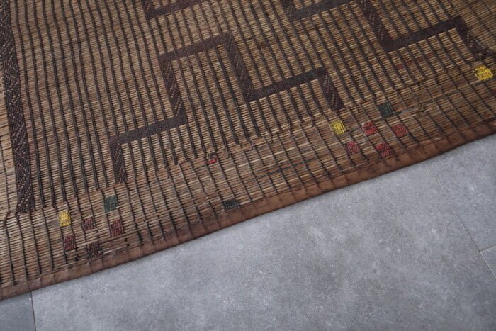 Tuareg rug 4.1 X 6.2 feet