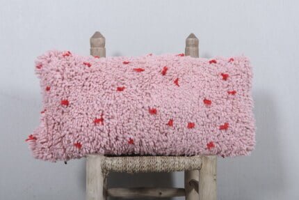 Handmade moroccan pillow 11.8 INCHES X 22.4