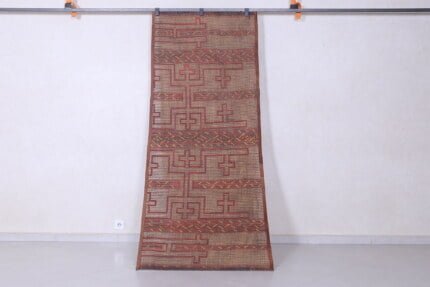 Runner tuareg rug 3.2 X 7.8 feet