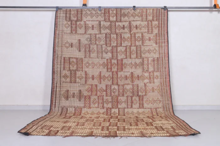 Mauritanian rug 5.9 X 9.1 feet