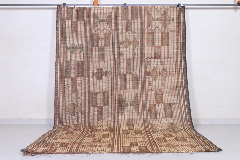 handemade vintage tuareg rug